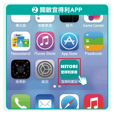 宜得利 加入會員說明頁